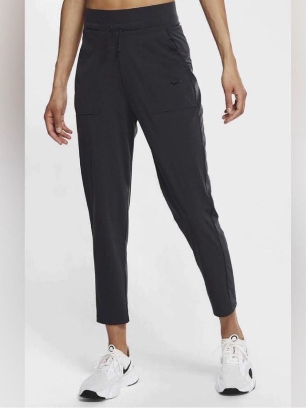 Nike Dri-FIT Pants XS Black High Rise Athletic Joggers Stretch